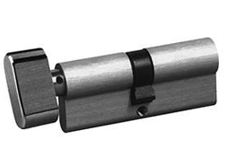 Economy double profile cylinder with thumbtur 